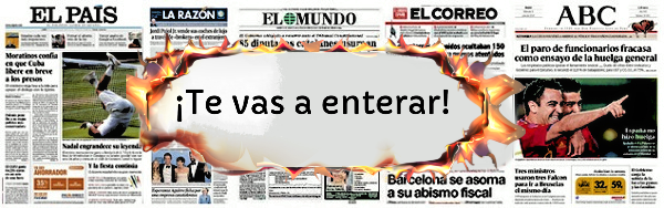 ¡Te vas a enterar!